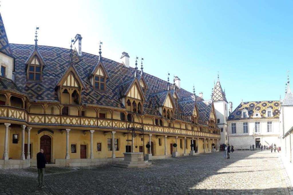 Cosy Burgundy Appartement Beaune  Buitenkant foto